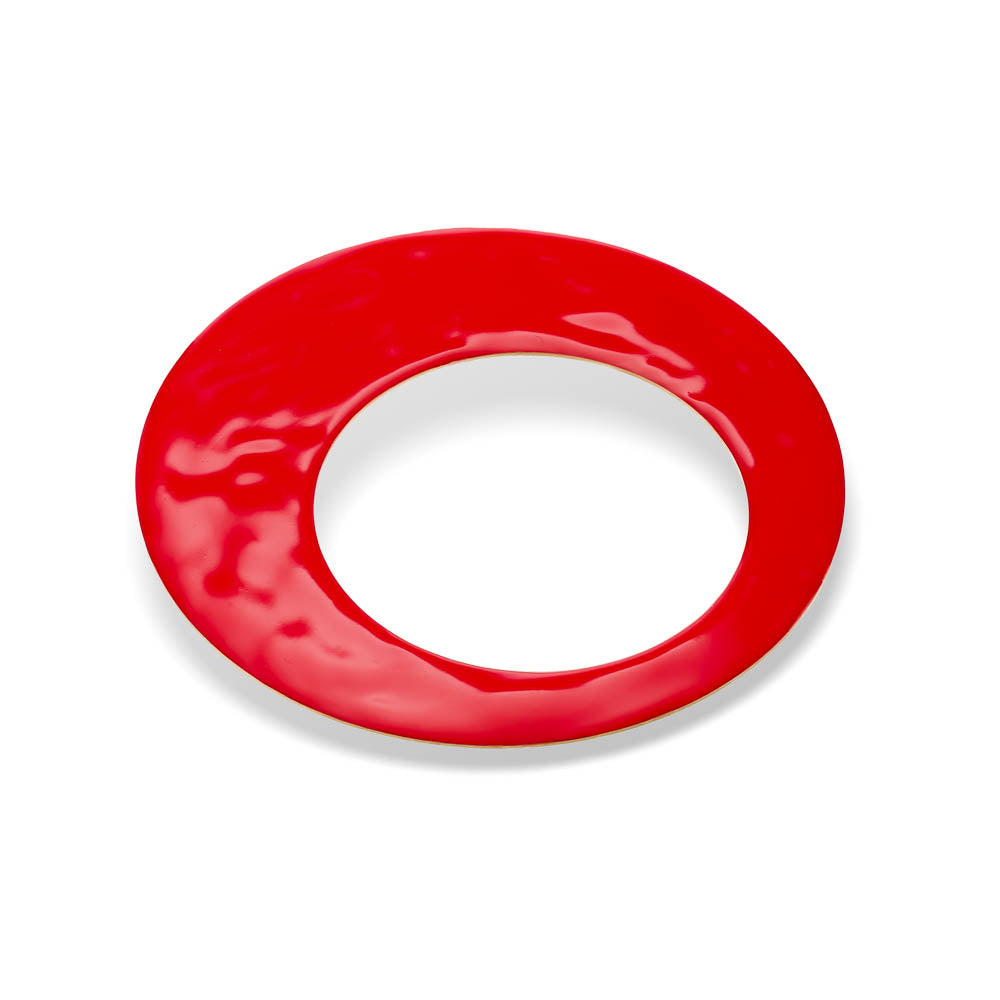 Picasso – bracelet with enamel – red