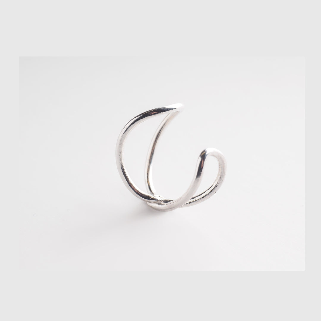 Love Journey - adjustable ring - silver 925