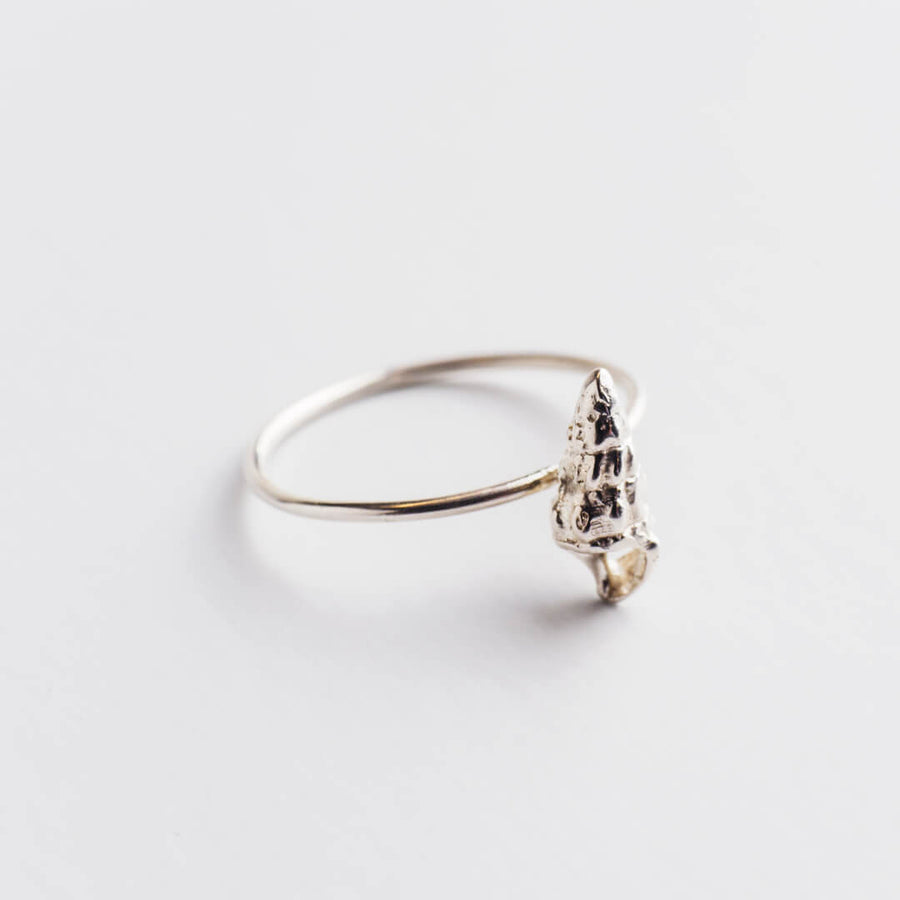 Romantic seashell - ring - silver 925