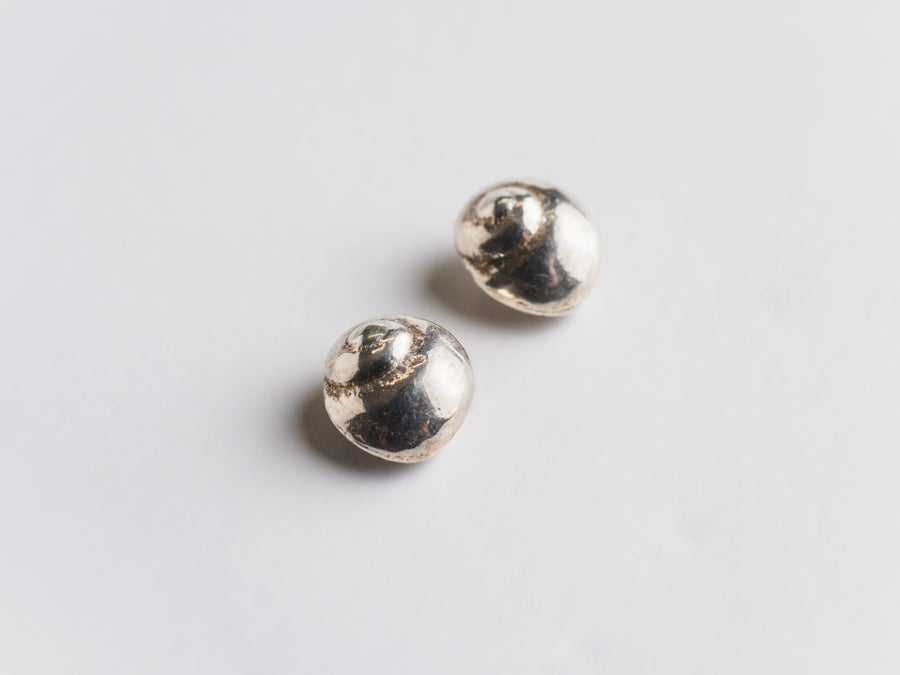 Small sea snail - σκουλαρίκια stud - ασήμι 925