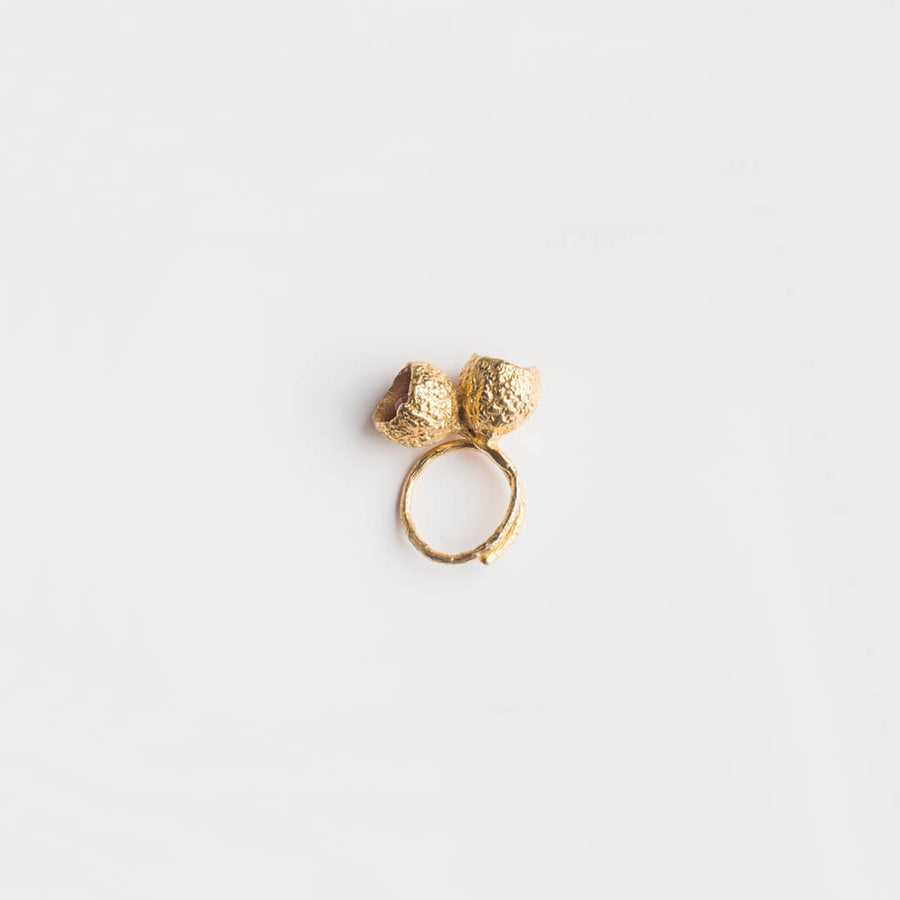 Break the spell - adjustable ring - gold plated