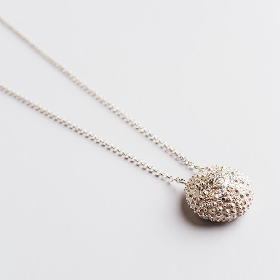 Urchin - chain necklace - silver 925