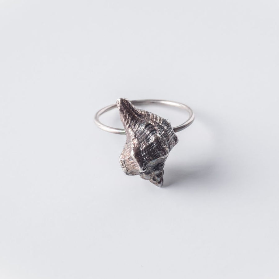 Seashell extravaganza - δαχτυλίδι - ασήμι 925 - ιριδίζουσα οξείδωση