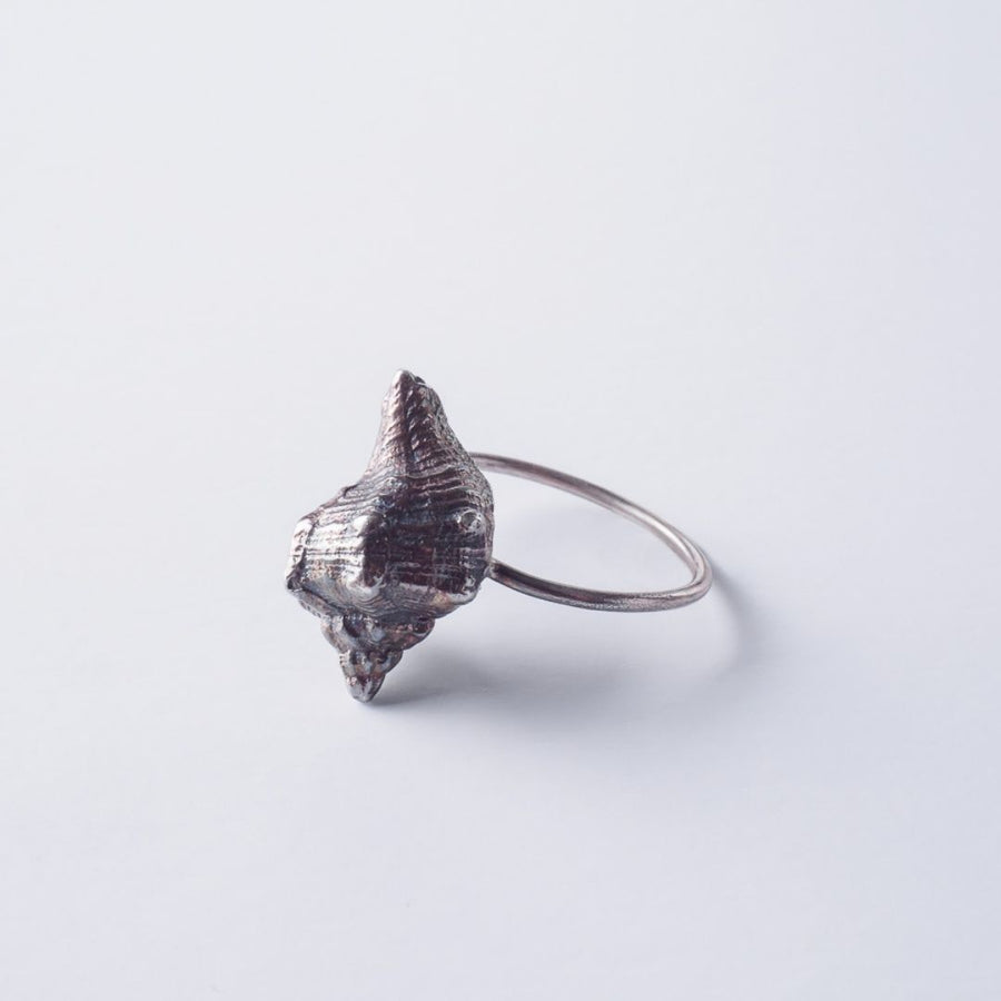Seashell extravaganza - δαχτυλίδι - ασήμι 925 - ιριδίζουσα οξείδωση